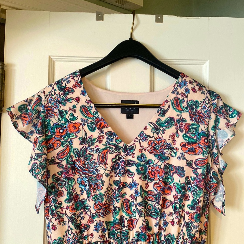 Floral ECI New York Midi Dress